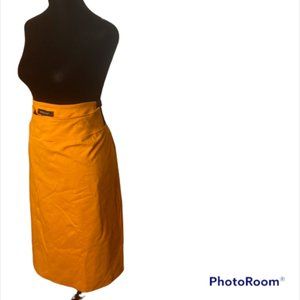 Ashley Stewart Plus Size Gold Skirt